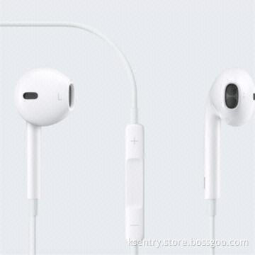 Earphones for iPhone 5/4S/i-Touch 5/iPod Nano 7th, with Microphone and Volume Control